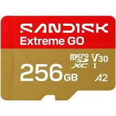 SanDisk Scheda Di Memoria Extreme Go 256gb