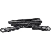 Leica 19695 Carrying Cinghia, leather, braided,nero