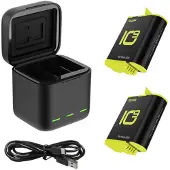Telesin Triple Caricabatterie Box + 2x batteria - GoPro 9/10