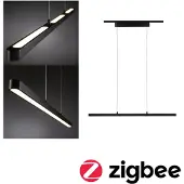 Paulmann URail Lento LED sospesa ZigBee CCT nero