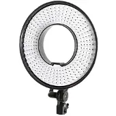 Falcon Eyes LED Lampada ad anello dimmerabile DVR-300DVC a 230V