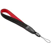 Leica Cinturino da polso SOFORT, nero-rosso