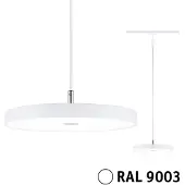 Paulmann Lampada LED a sospensione URail Hildor, bianco segnale, 3.000K