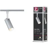 Paulmann URail-Faretto Tubo, cromo opaco, CCT, non dimmerabile