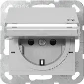 Gira Presa SCHUKO KD BSF + SP Sistema 55 Grigio m 4557015