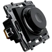 Legrand Dimmer rotativo a 2 fili nero Niloe Step