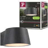 Paulmann Applique da esterni LED Capea, antracite, 10 cm, IP44