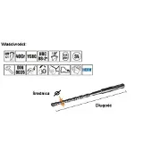 Artpol Trapano per calcestruzzo 22 x 1000 professionale SDS plus