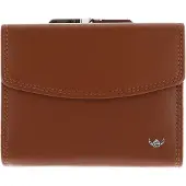 Golden Head Polo Portafoglio Protezione RFID Vera Pelle 12 cm marrone