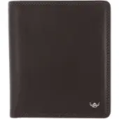 Golden Head Polo Portafoglio Protezione RFID Vera Pelle 13 cm marrone