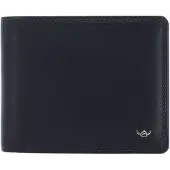 Golden Head Polo Portafoglio Protezione RFID Vera Pelle 12 cm blu