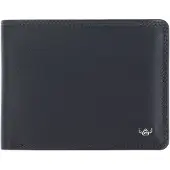 Golden Head Polo Portafoglio Protezione RFID Vera Pelle 12.5 cm blu