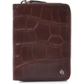 Castelijn & beerens Portafoglio Protezione RFID Vera Pelle 12.5 cm marrone