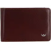 Golden Head Colorado Portafoglio Protezione RFID Vera Pelle 10 cm marrone