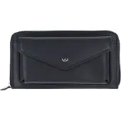 Golden Head Polo Portafoglio Protezione RFID Vera Pelle 19.5 cm nero