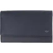 Golden Head Polo Portafoglio Protezione RFID Vera Pelle 17 cm blu