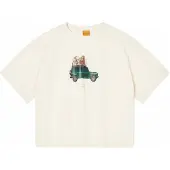 BLKVIS Maglietta 'G Wagon' marrone / verde scuro / nero / offwhite