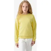 Tommy Life Felpa 'TOMMY Sweatshirt aus Baumwollmischung' giallo limone