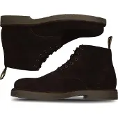 Blackstone Boots stringati 'AMBER HUDSON' marrone scuro