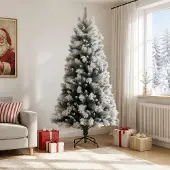 Syfax Albero di Natale Artificiale con Rami Pieghevoli 210 cm