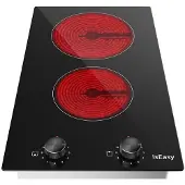 IsEasy Piano Cottura In Vetroceramica Lt2v-30 30 Cm 2 Fuochi
