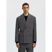 Selected Giacca A Doppio Petto Uomini Grigio 46