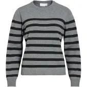 Vila Pullover 'VIKerry' grigio / nero