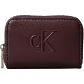 Calvin Klein Portamonete 'BOLD' rosso vino