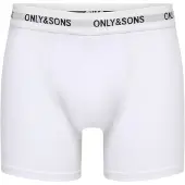 Only & Sons Boxer grigio chiaro / nero / bianco