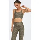 Only Play Reggiseno sportivo 'ONPCherry' marrone scuro / cachi