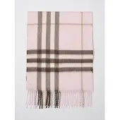Burberry Sciarpa Check in cashmere