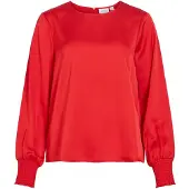 Vila Camicia da donna 'VIEllette' rosso