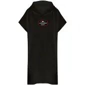 Surf Monkey Accappatoio 'Surf Cotton Poncho kids' nero