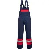 Portwest FR57 Bizflame Plus Latzhose Navy Gr. XL