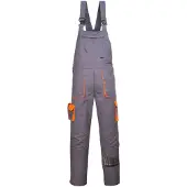Portwest TX12 Texo Kontrast Latzhose Grigio Gr. XL