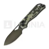Kunwu Knives Coltello pieghevole Pulsar - DLC - G10, camo