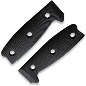 ESEE Handle scales Model 4 - 3D G10, nero