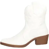 Elara Stivale da cowboy bianco