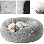 Purlove Letto per cani peloso, grigio 22759