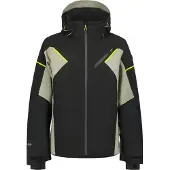 Icepeak - Giacca da sci/snowboard impermeabile e traspirante - Fircrest Noir in Pelle - Taglia S - Nero