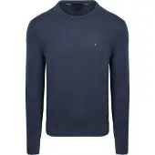Tommy Hilfiger Essential Ssnl Cotton Aegean Sea Heather Taglia: XL | Maglioni a maglia Outlet | Uomo