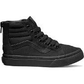 Vans Youth Unisex Sk8-hi Zip Pop Check Black/black Taglia: 27.5 | Scarpe Sportive Outlet | kids | Nero