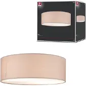 Paulmann Mari plafoniera paralume di stoffa, beige