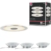 Paulmann Whirl spot LED incasso 6W set 3x rotondo