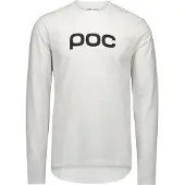 POC L/S Tee Maglia a manica lunga Uomo (M, grigio/bianco)