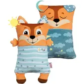 Nici Orsacchiotto Reversibile A Forma Di Volpe 30x20 Cm