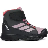 Adidas Kid's Terrex Snow CF Climawarm Scarpe invernali Bambini (28, grigio)