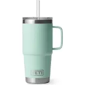 Yeti Coolers Rambler Straw Mug Bicchiere isolante (739 ml, grigio)