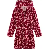 We fashion Accappatoio rosa / rosso carminio