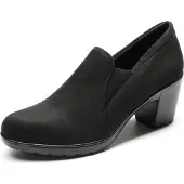 Dream Pairs Décolleté 'Damen-Pumps mit geschlossener Zehenpartie' nero denim